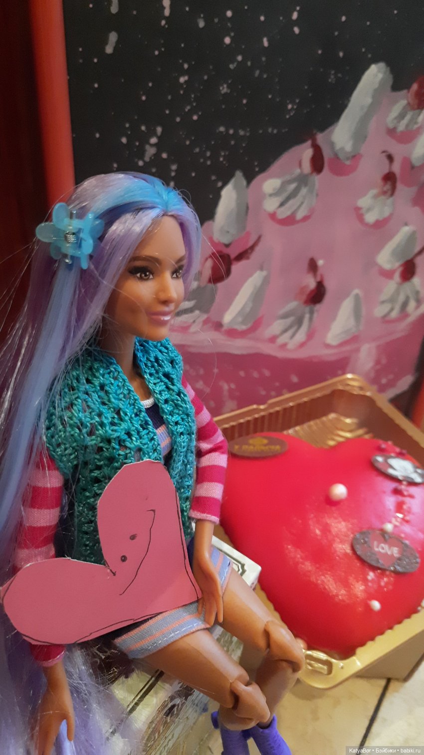 💕Валентинки💕 — Куклы Barbie (Барби): Looks