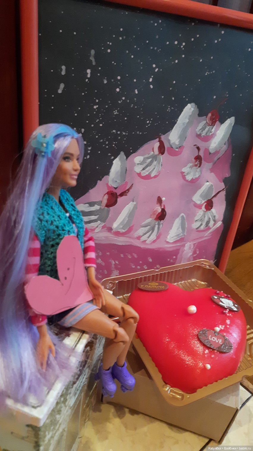 💕Валентинки💕 — Куклы Barbie (Барби): Looks (фото 7)