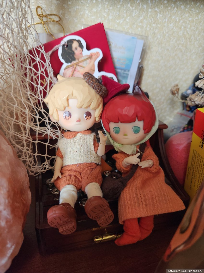 Мои куклы. Кто живёт у меня на столе