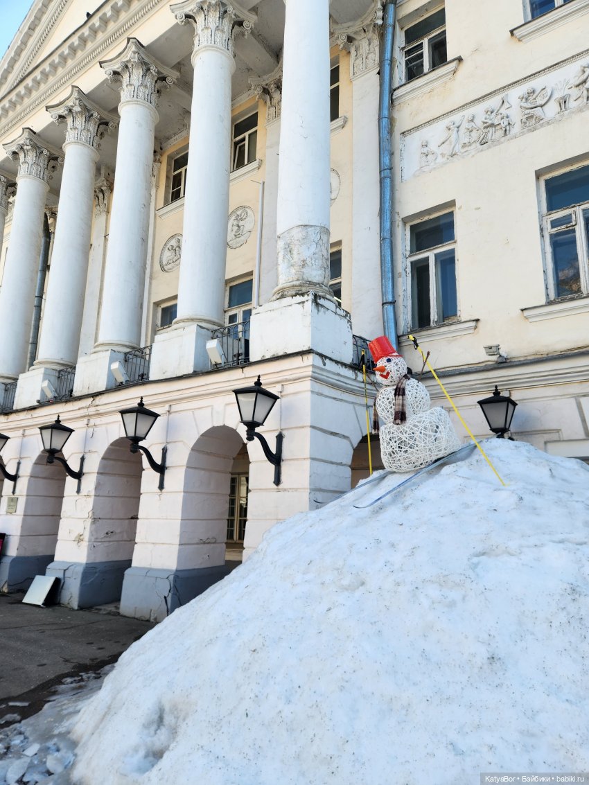 Весна в Замоскворечье и первая прогулка моей хартсинки (фото 2)