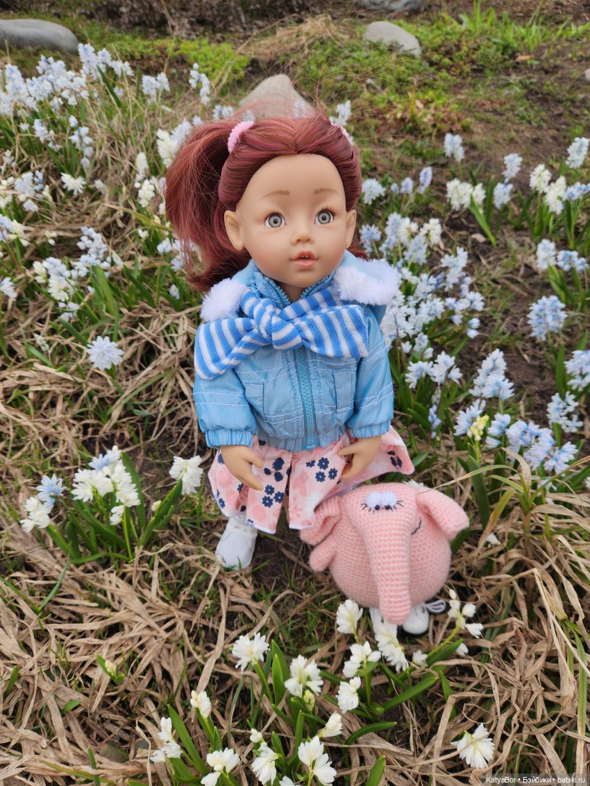 Весна глазами москвички — Куклы Gotz (Готц): Ханна