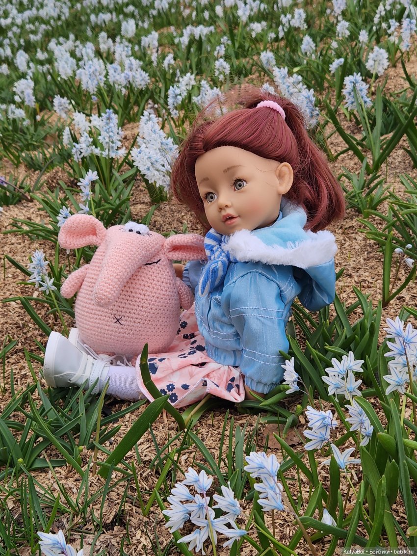 Весна глазами москвички — Куклы Gotz (Готц): Ханна