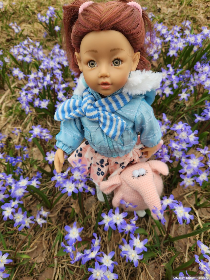 Весна глазами москвички — Куклы Gotz (Готц): Ханна