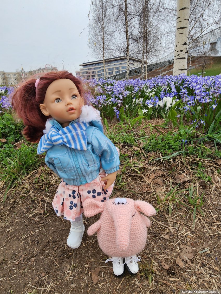 Весна глазами москвички — Куклы Gotz (Готц): Ханна