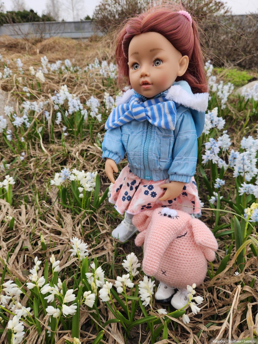 Весна глазами москвички — Куклы Gotz (Готц): Ханна