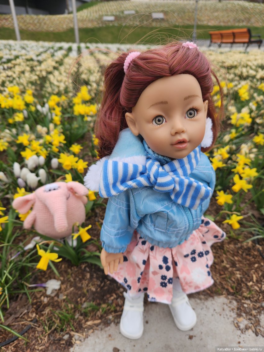 Весна глазами москвички — Куклы Gotz (Готц): Ханна