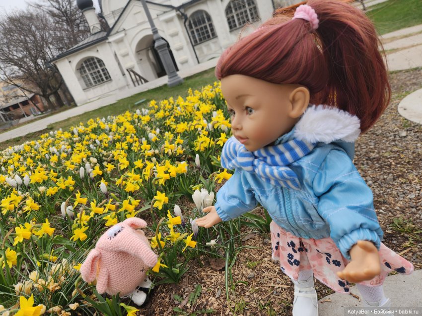 Весна глазами москвички — Куклы Gotz (Готц): Ханна
