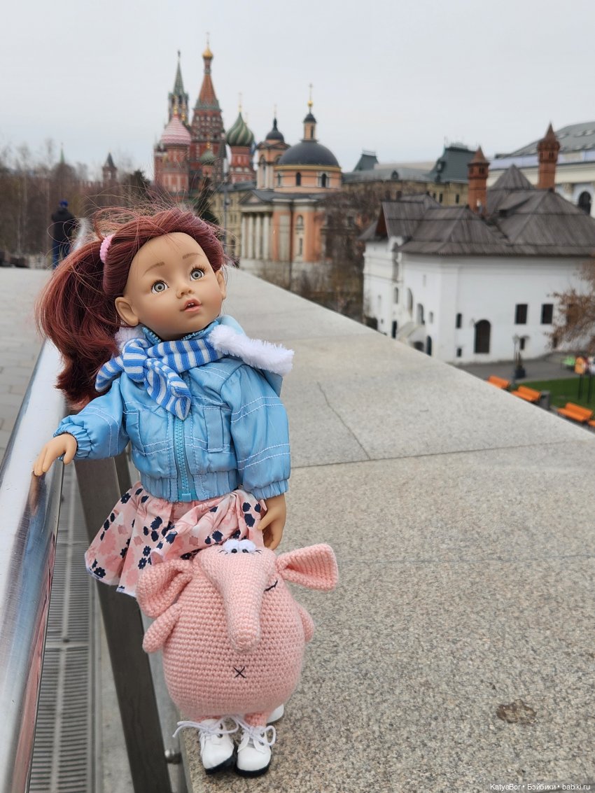 Весна глазами москвички — Куклы Gotz (Готц): Ханна