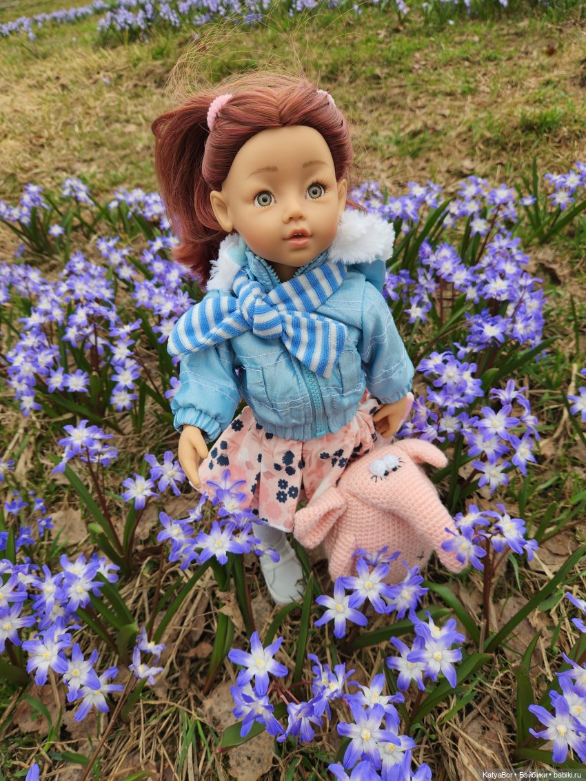 Весна глазами москвички — Куклы Gotz (Готц): Ханна