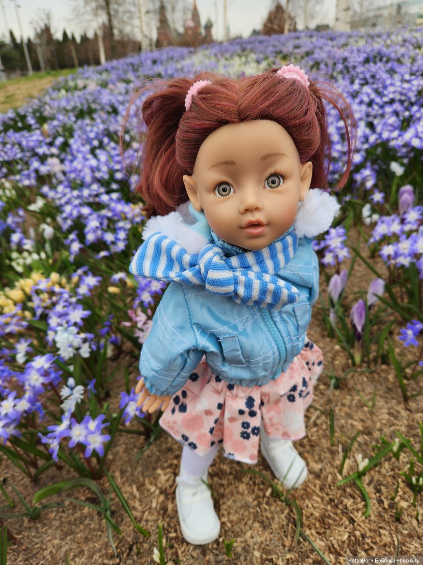 Весна глазами москвички — Куклы Gotz (Готц): Ханна