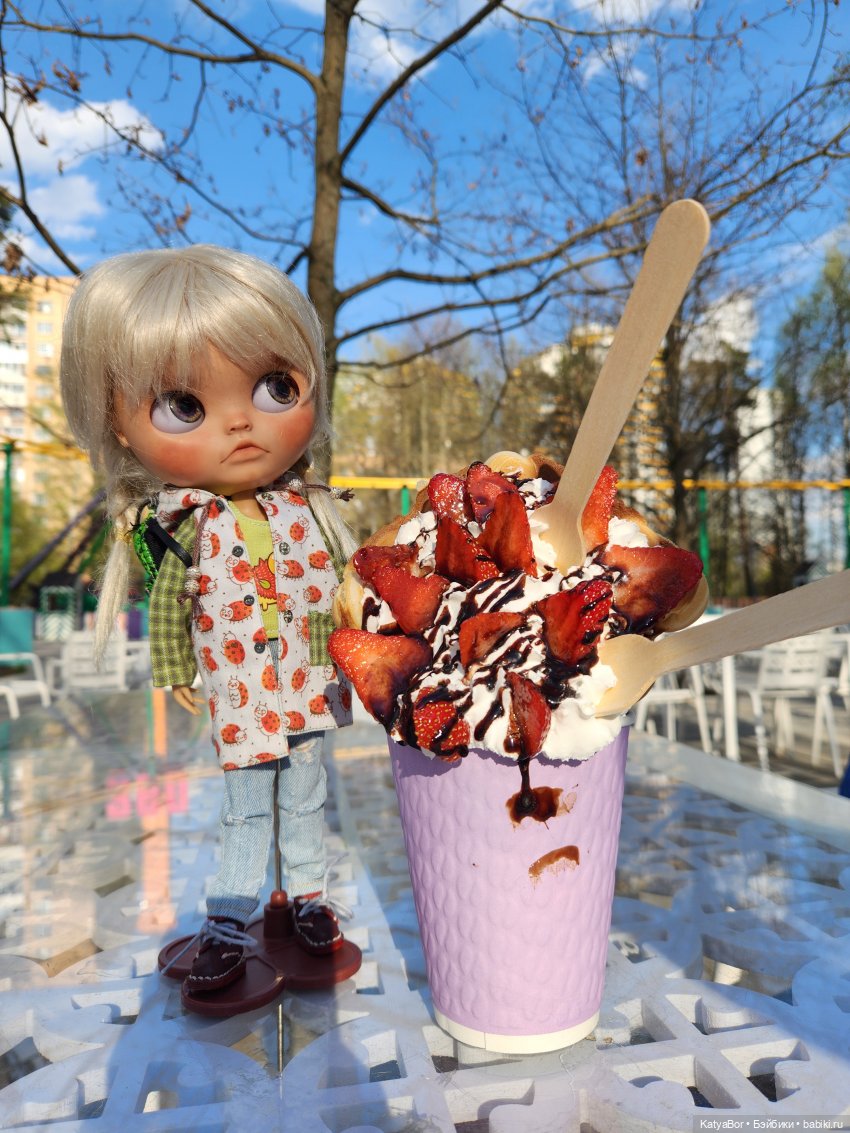Радости маленькой Блайз🤫 — Куклы Blythe (Блайз) ООАК: кастом (фото 3)