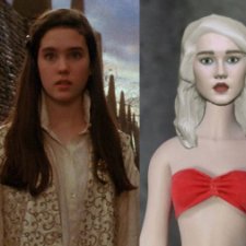 Виртуальная примерка Сары на тело phicen