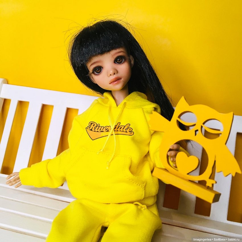 Цвет настроения - желтый — Куклы Milim Studio (Милим): российские БЖД (фото 5)