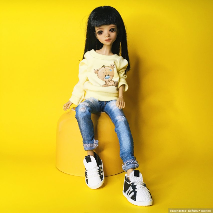 Цвет настроения - желтый — Куклы Milim Studio (Милим): российские БЖД