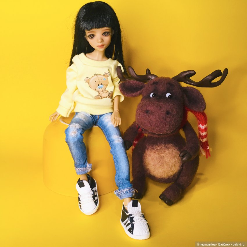Цвет настроения - желтый — Куклы Milim Studio (Милим): российские БЖД
