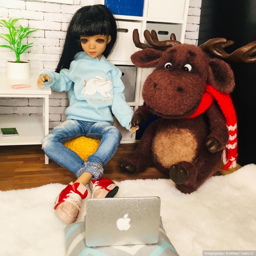 Тихие домашние вечера — Домашние фото авторских кукол: личные коллекции