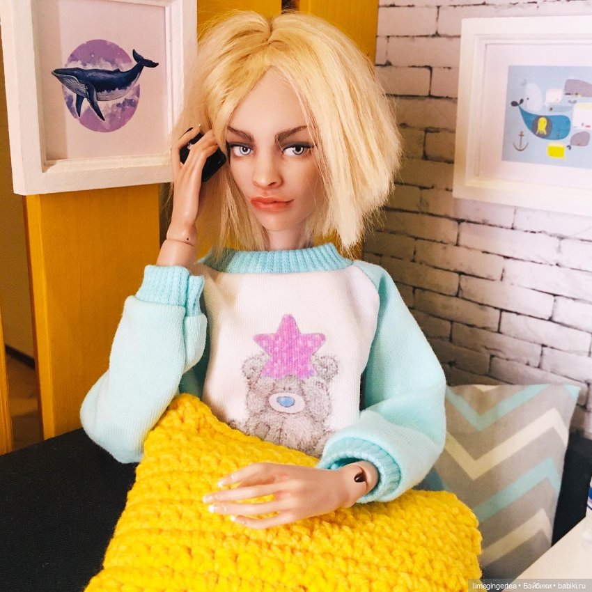 Тихие домашние вечера — Домашние фото авторских кукол: личные коллекции