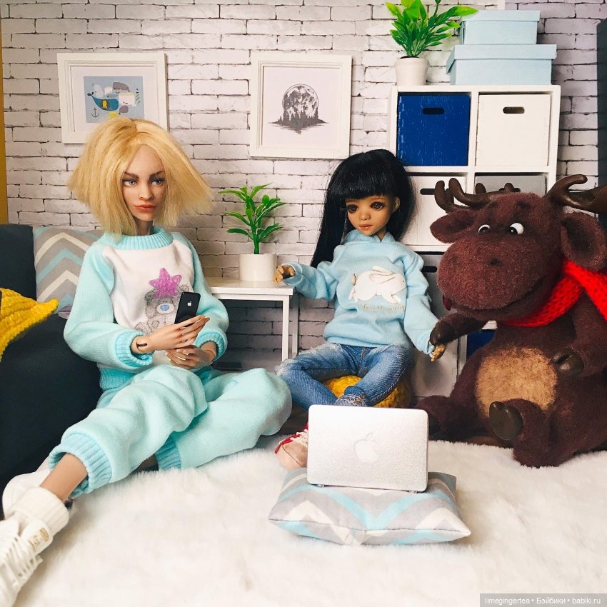 Тихие домашние вечера — Домашние фото авторских кукол: личные коллекции (фото 8)