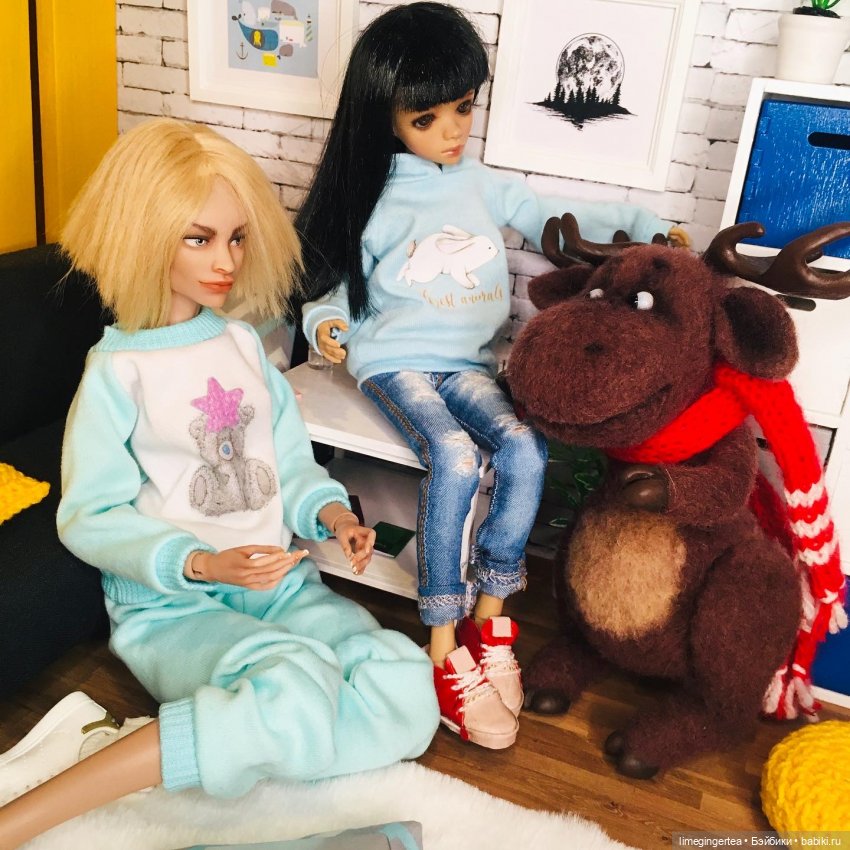 Тихие домашние вечера — Домашние фото авторских кукол: личные коллекции (фото 5)