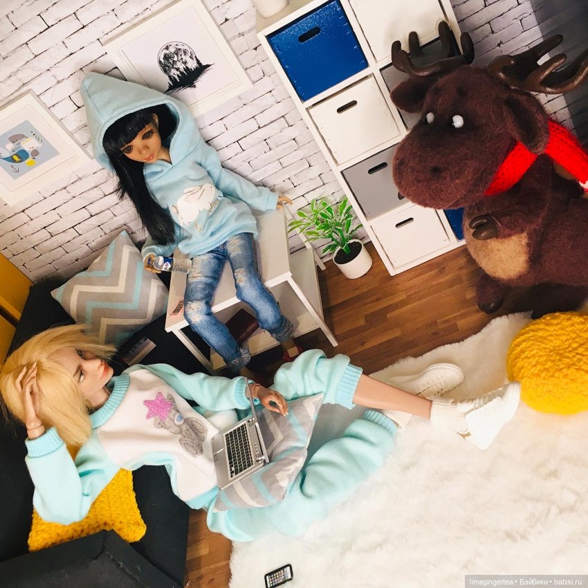 Тихие домашние вечера — Домашние фото авторских кукол: личные коллекции (фото 3)