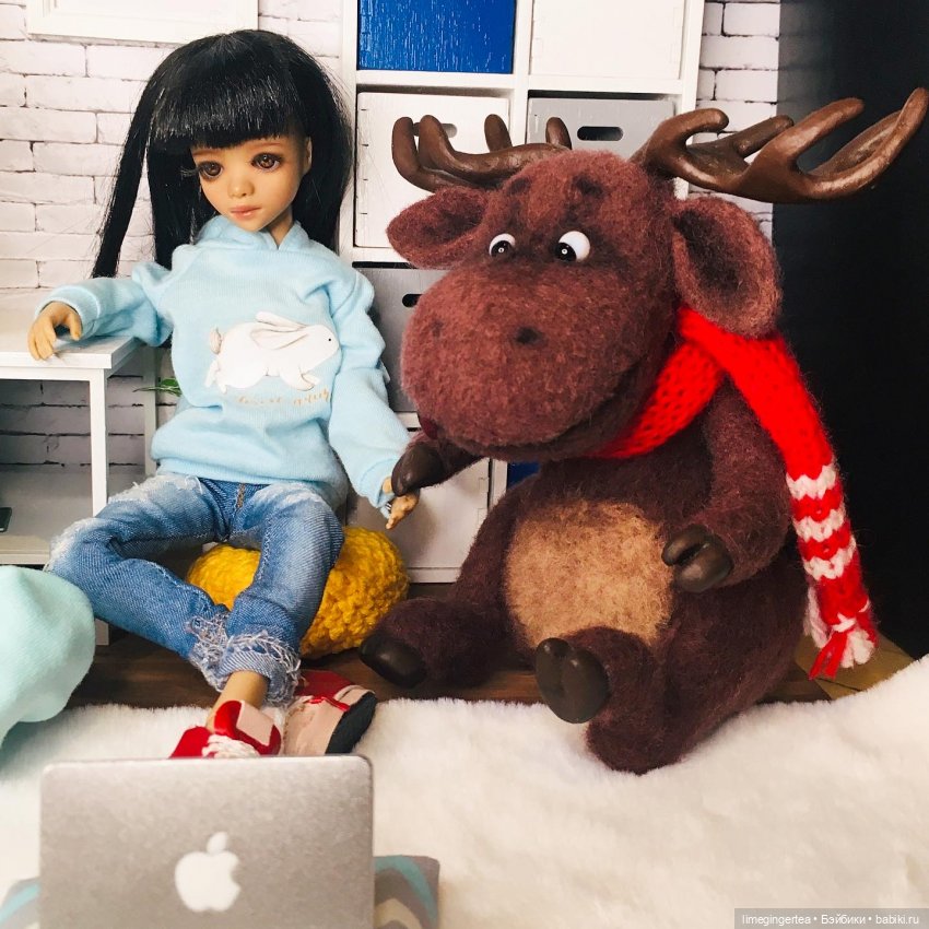 Тихие домашние вечера — Домашние фото авторских кукол: личные коллекции (фото 10)