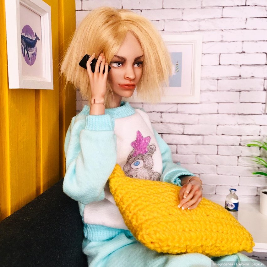 Тихие домашние вечера — Домашние фото авторских кукол: личные коллекции