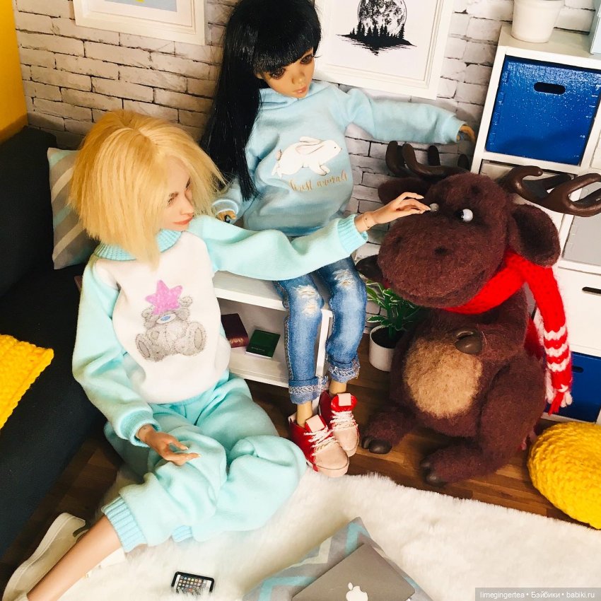 Тихие домашние вечера — Домашние фото авторских кукол: личные коллекции (фото 6)