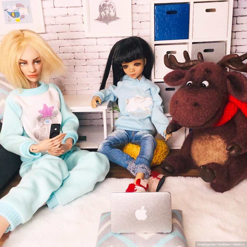 Тихие домашние вечера — Домашние фото авторских кукол: личные коллекции (фото 9)