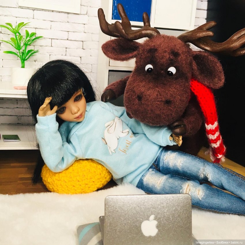 Тихие домашние вечера — Домашние фото авторских кукол: личные коллекции