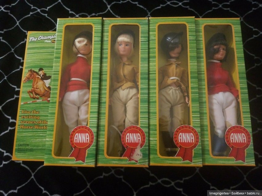 Аннушка и Мурочка, они же ANNA MOORE & THE CHAMPIONS (1975 & 1976 by Pedigree Toys) (фото 10)