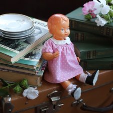 Винтажная кукла Котовской фабрики пластмасс.