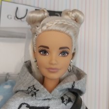 Прическа "Гульки" для кукол с боковым пробором