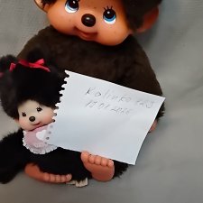 Обезьяна мончичи винтажная Япония