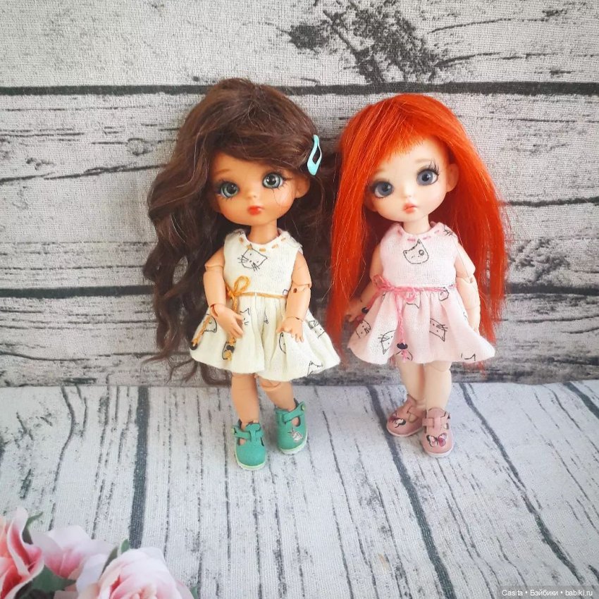 Создаю аутфиты для кукол-малышек 10