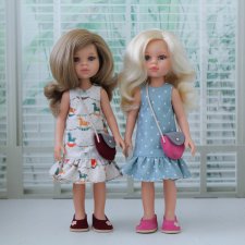 Мои первые Паолы и двусторонние платьица для них своими руками