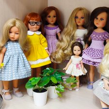 Не смогла бросить кукол. Моя коллекция 💕