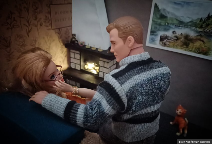 Вне истории. У камина — Куклы Barbie (Барби): Looks (фото 5)
