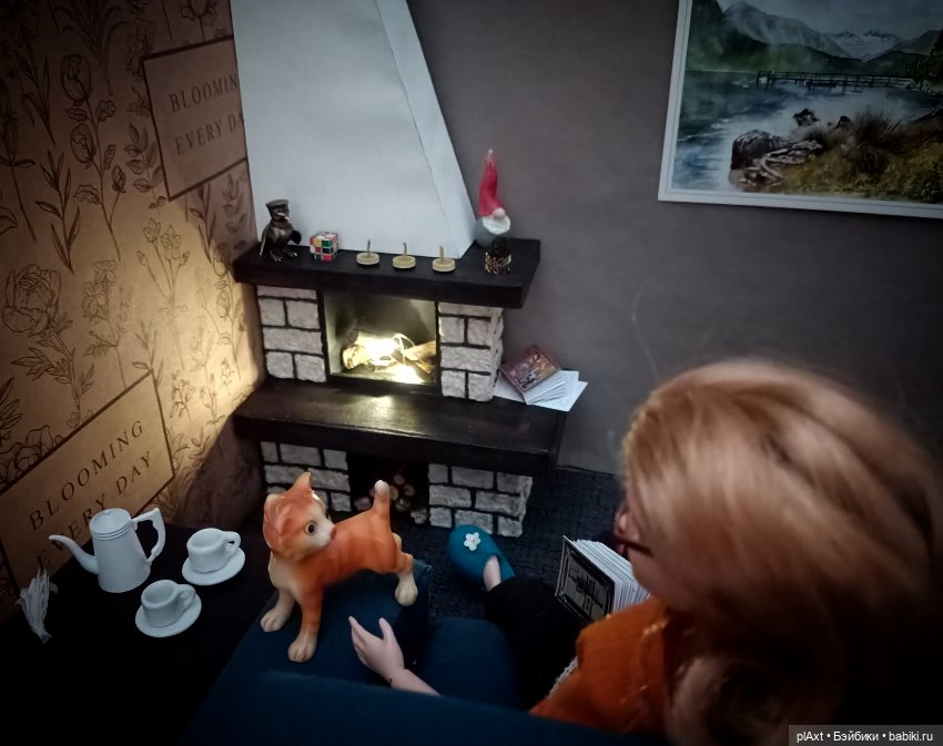 Вне истории. У камина — Куклы Barbie (Барби): Looks (фото 4)