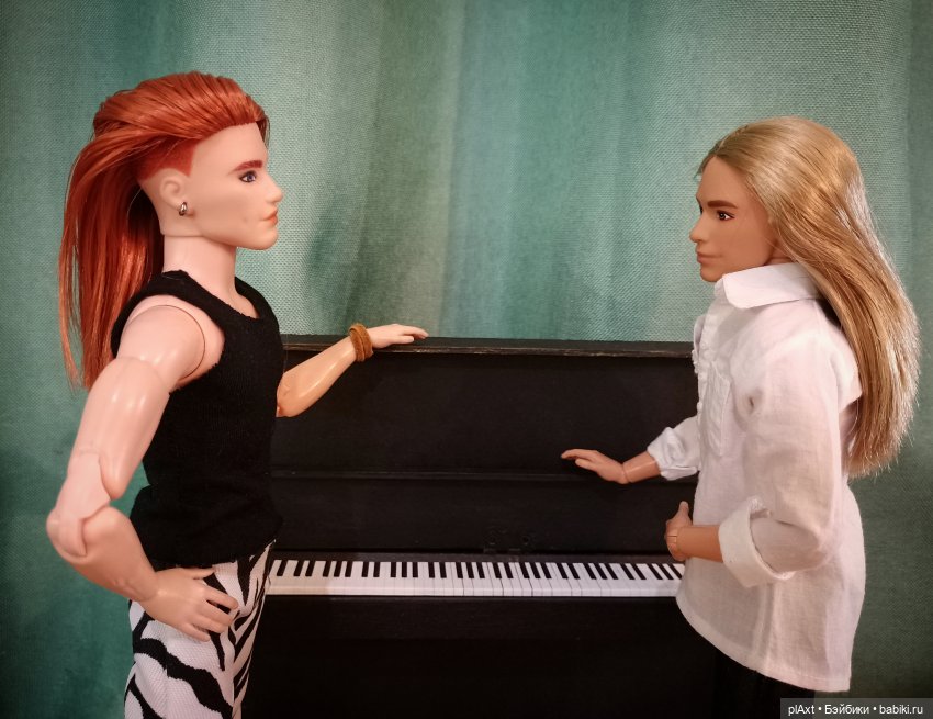Вне истории. Пианино — Куклы Barbie (Барби): Looks (фото 6)