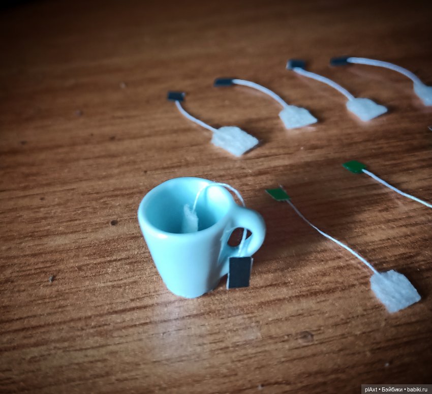 Чайку — Кукольная миниатюра своими руками: еда (фото 7)