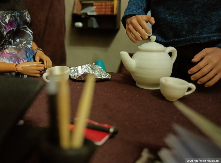 53. Кабинет. Часть 2 | Бэйбики 53. Кабинет. Часть 2 — Кукольные фотоистории и сериалы: комиксы