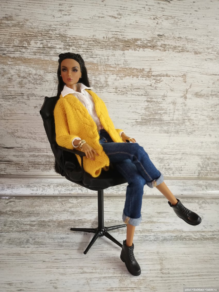 Офисное кресло — Мебель для кукол и домиков: фото