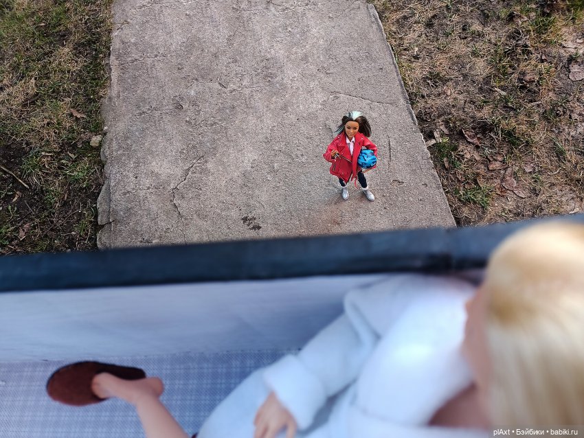 74. Соседка | Бэйбики 74. Соседка — Кукольные фотоистории и сериалы: комиксы