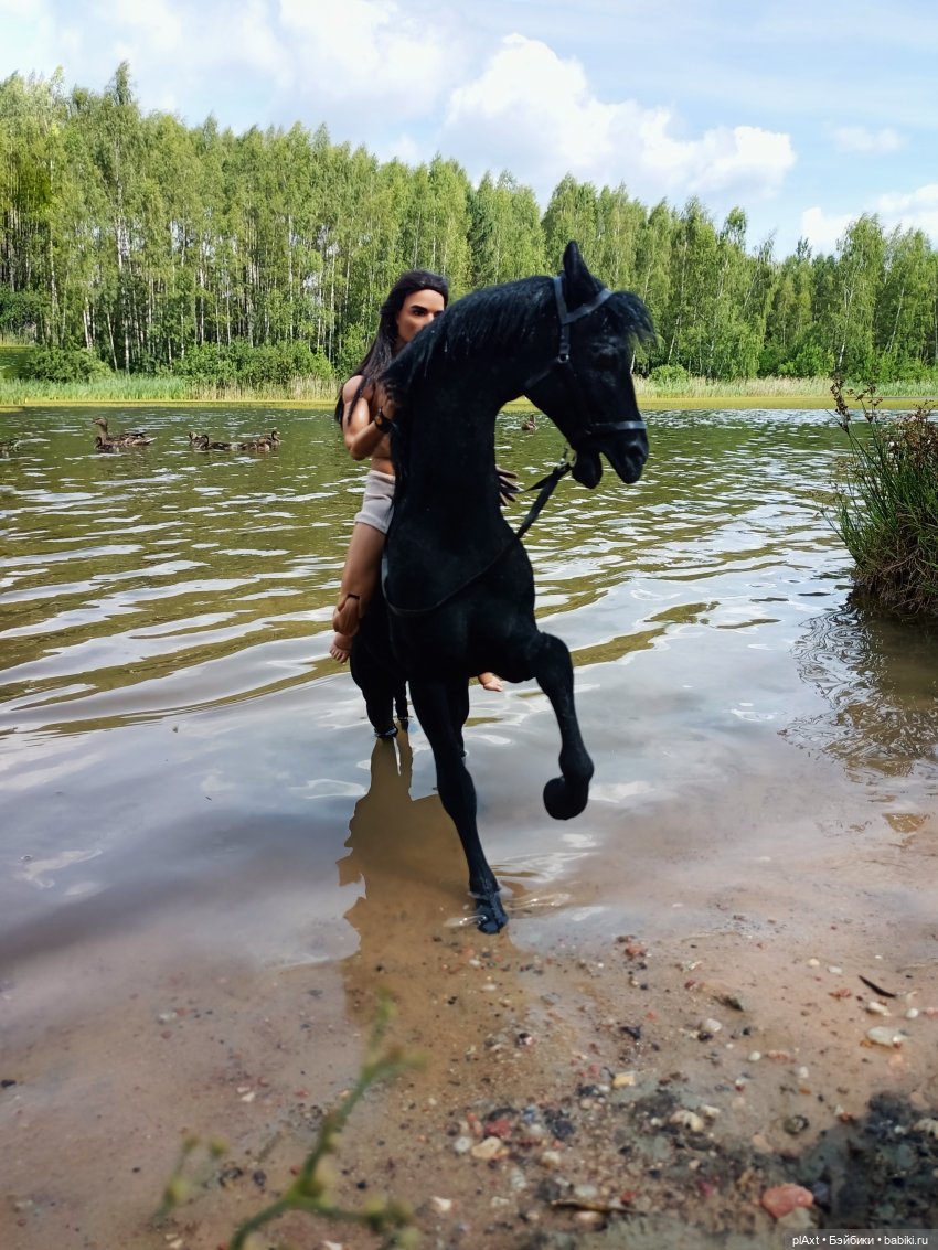 Купание Вранушки — Куклы Barbie (Барби): Looks