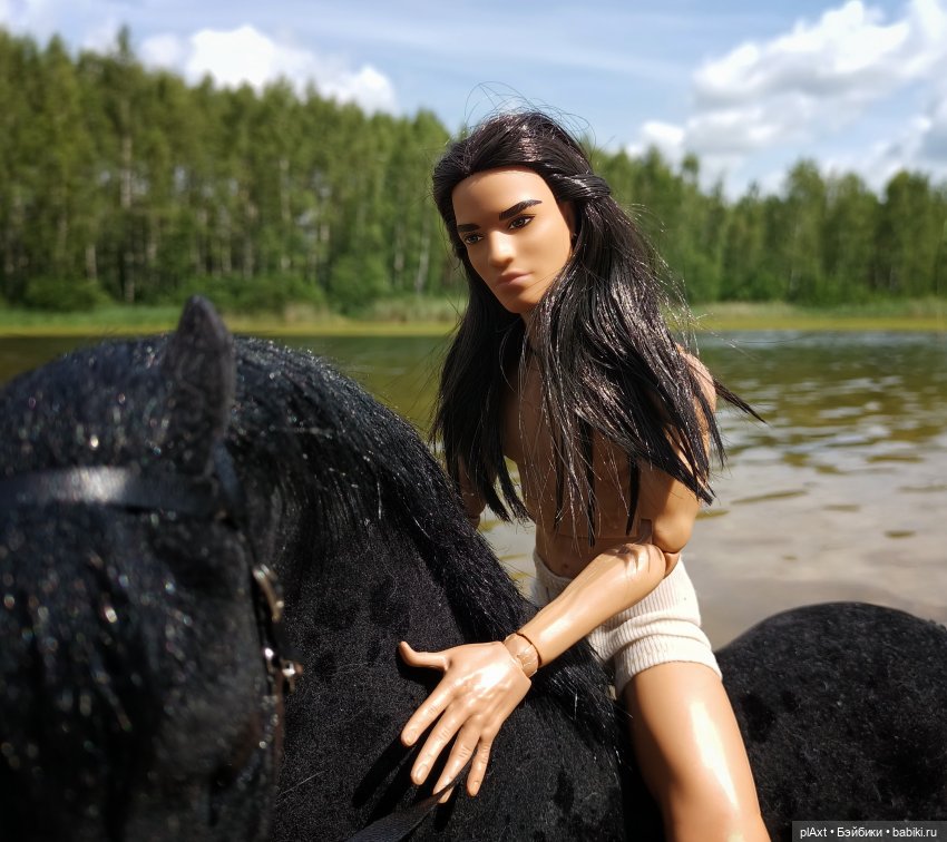 Купание Вранушки — Куклы Barbie (Барби): Looks (фото 5)