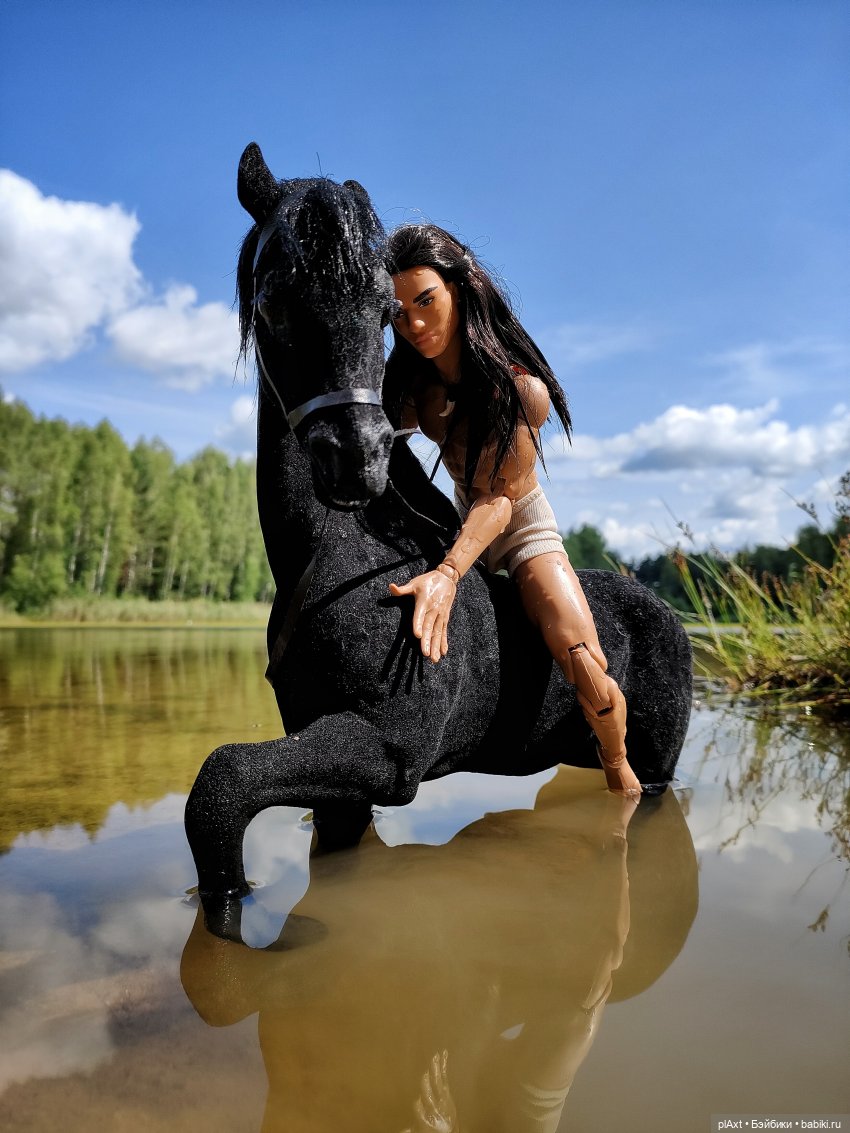 Купание Вранушки — Куклы Barbie (Барби): Looks