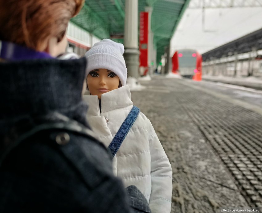 84. Поезд в Новый год — Кукольные фотоистории и сериалы: комиксы