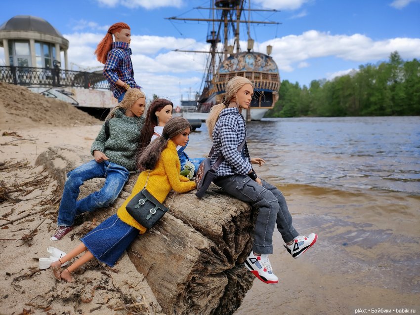"Мы к вам заехали на..." — Куклы Barbie (Барби): Looks