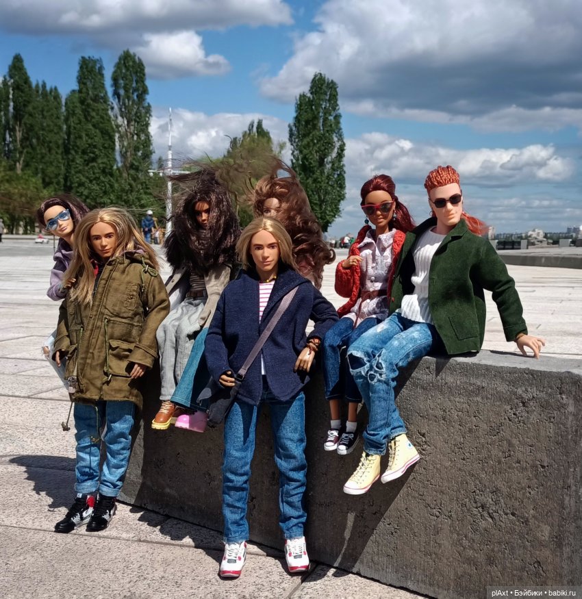 "Мы к вам заехали на..." — Куклы Barbie (Барби): Looks (фото 8)