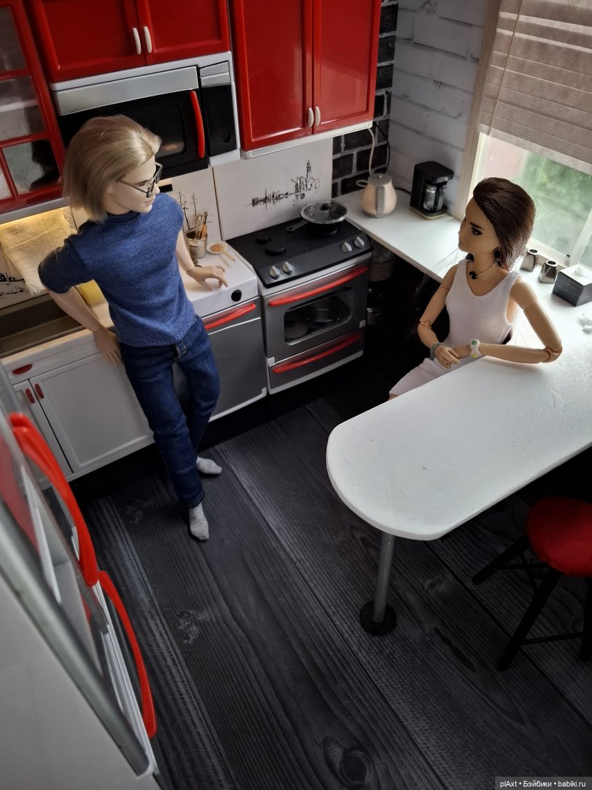 Кухня 1:6 — Мебель для кукол и домиков: фото